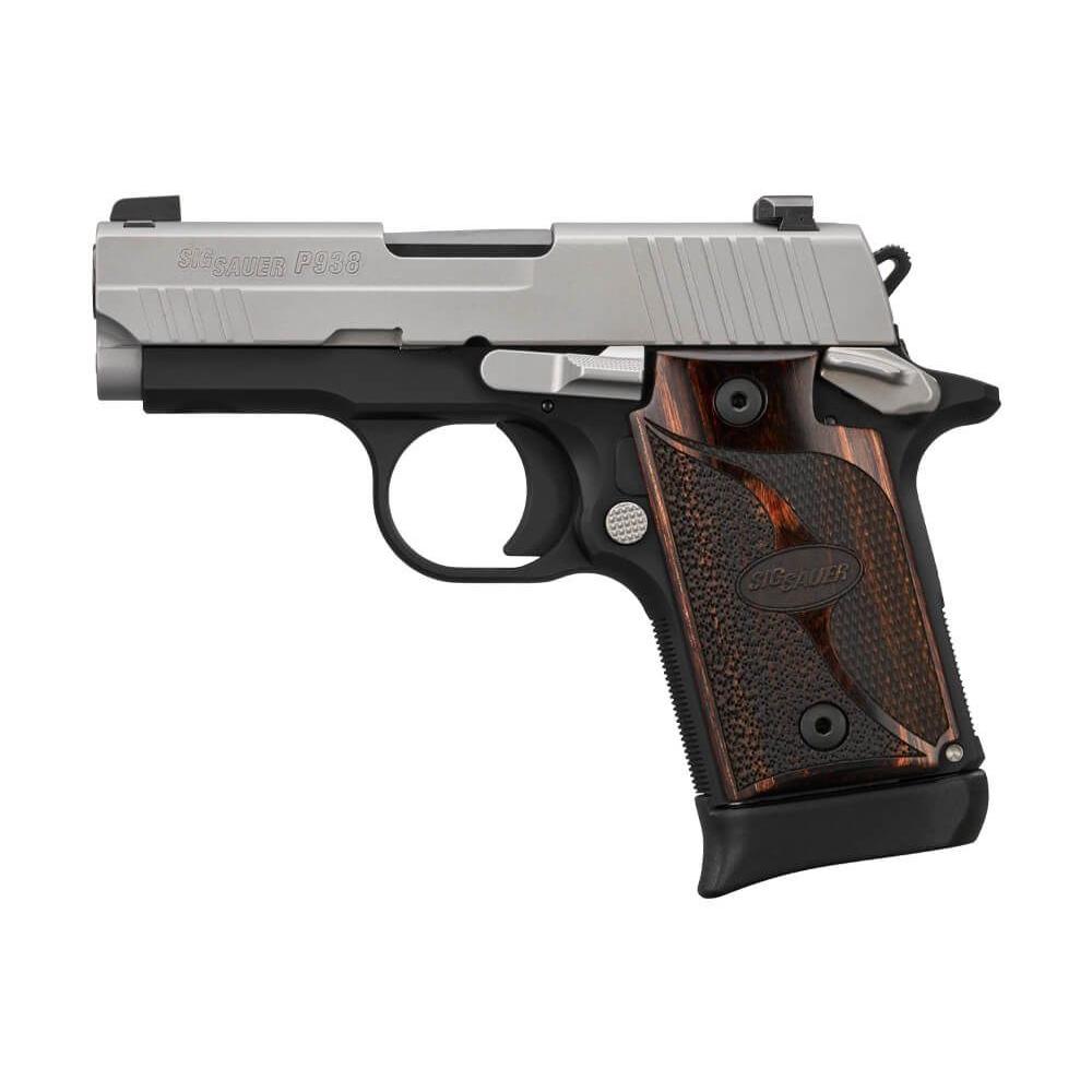 SIG SAUER P938 TWO-TONE STAINLESS 9MM 7RD