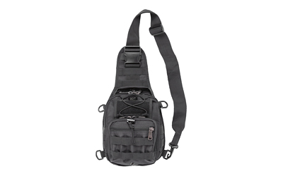 Bulldog Cases, "Go" Sling Bag, X-Small, Black, Nylon-img-0