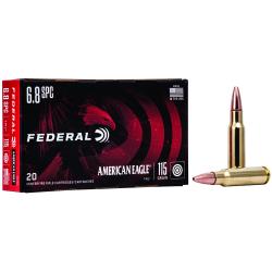 Federal AE68A American Eagle Rifle 6.8mmRem SPC 115gr Total Metal