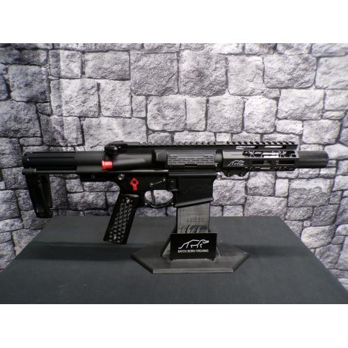 BBF UL AR15 5" 5.56 COLLAPS PISTOL RED ACCENTS