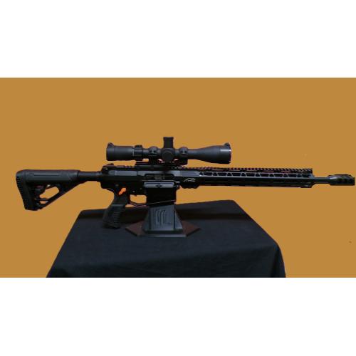 .308 AR10 RIFLE WITH 18" BARREL 15" HANDGUARD