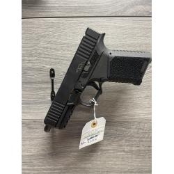 CUSTOM BAYOU BORN 9MM G19 COMPACT SEMI AUTO PISTOL SCT FRAME BLACK-BLEMISHED
