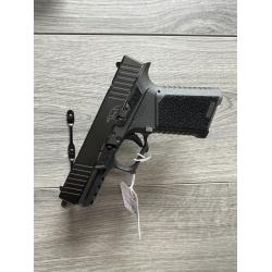 Custom Bayou Born RMR Cut 9mm G19 Compact Semi-Auto Pistol – Black SCT Frame & Ported Barrel