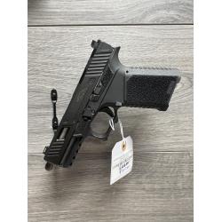 CUSTIOM BAYOU BORN RMR CUT 9MM G19 COMPACT SEMI AUTO PISTOL SCT FRAME  BLACK PORTED STAINLESS STEEL BARREL & FIBER OPTIC SIGHTS