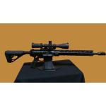 .308 AR10 RIFLE WITH 18" BARREL 15" HANDGUARD