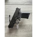 Custom Bayou Born RMR Cut 9mm G19 Compact Semi-Auto Pistol – Black SCT Frame & Ported Barrel