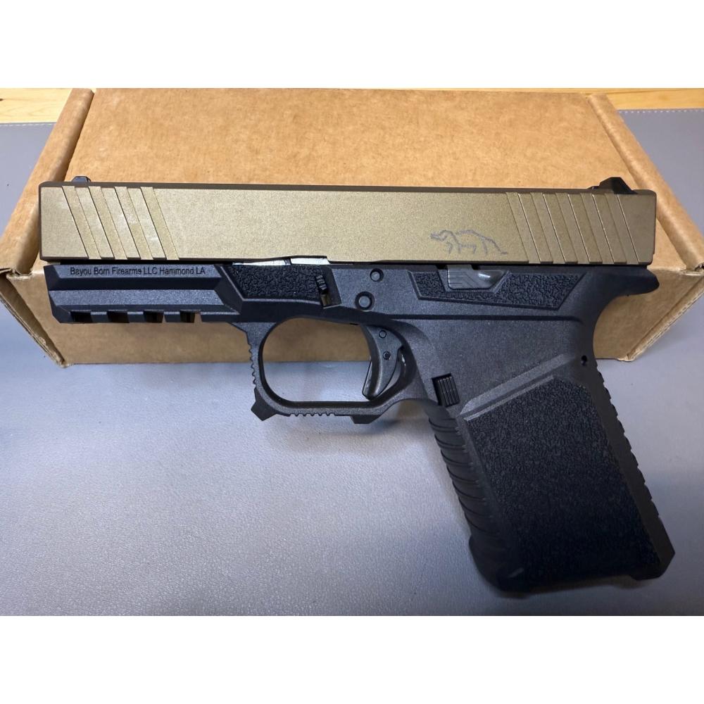 Bayou Born 9mm G19 Compact Semi-Auto Pistol – SCT Burnt Bronze Frame