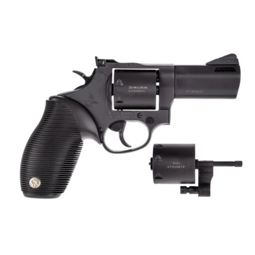 Taurus 692 Double Action Revolver .357 Mag/.38 Spl/9mm Luger 3" Ported Barrel 7 Rounds Fixed Front Sight/Adjustable Rear Sight Ribber Grip Matte Black Finish [FC-725327616023]
Image may not be an exact representation of the actual item. Please read the c