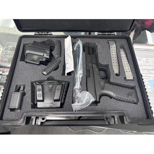 Springfield XD(M) 5.25 Competition Semi Auto Handgun 9mm Luger 5.25" Match Barrel 19 Rounds Fiber Optic Front Sight Adjustable Rear Sight Polymer Frame Black Finish