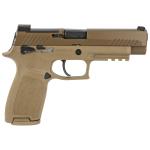 Sig Sauer P320, M18, 10 Round, Coyote Tan, OR, MTS