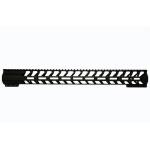HONTAC 19" Slim M-LOK Handguard Free Float AR15 - Clamp-on (MADE IN USA)