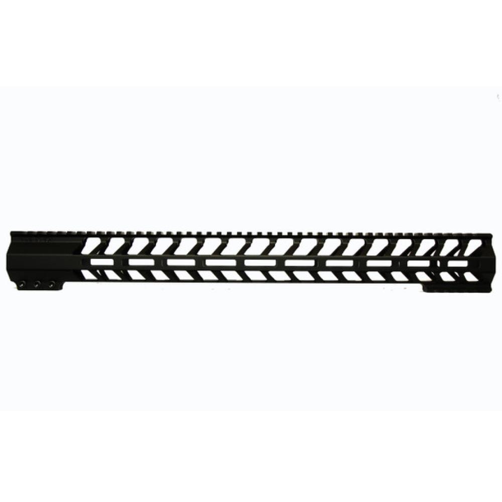 HONTAC 19" Slim M-LOK Handguard Free Float AR15 - Clamp-on (MADE IN USA)