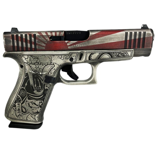 Glock 48 Gen 5 Custom "Rising Sun Bushido-Battle Worn" 9mm