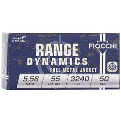 FIOCCHI 5.56mm 55GR FMJBT 50 rds