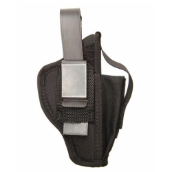 Blackhawk AMBIDEXTROUS HOLSTER WITH MAG POUCH - SIZE 36, BLACK