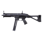 LWRC SMG Semi-Auto Pistol 25+1 Rounds .45ACP Black Finish