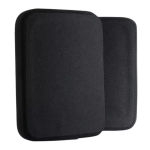 Guard Dog Tactical Level lV 6X8 Ceramic Plates | 3.2 Lbs/Per - Black | Pair of 2