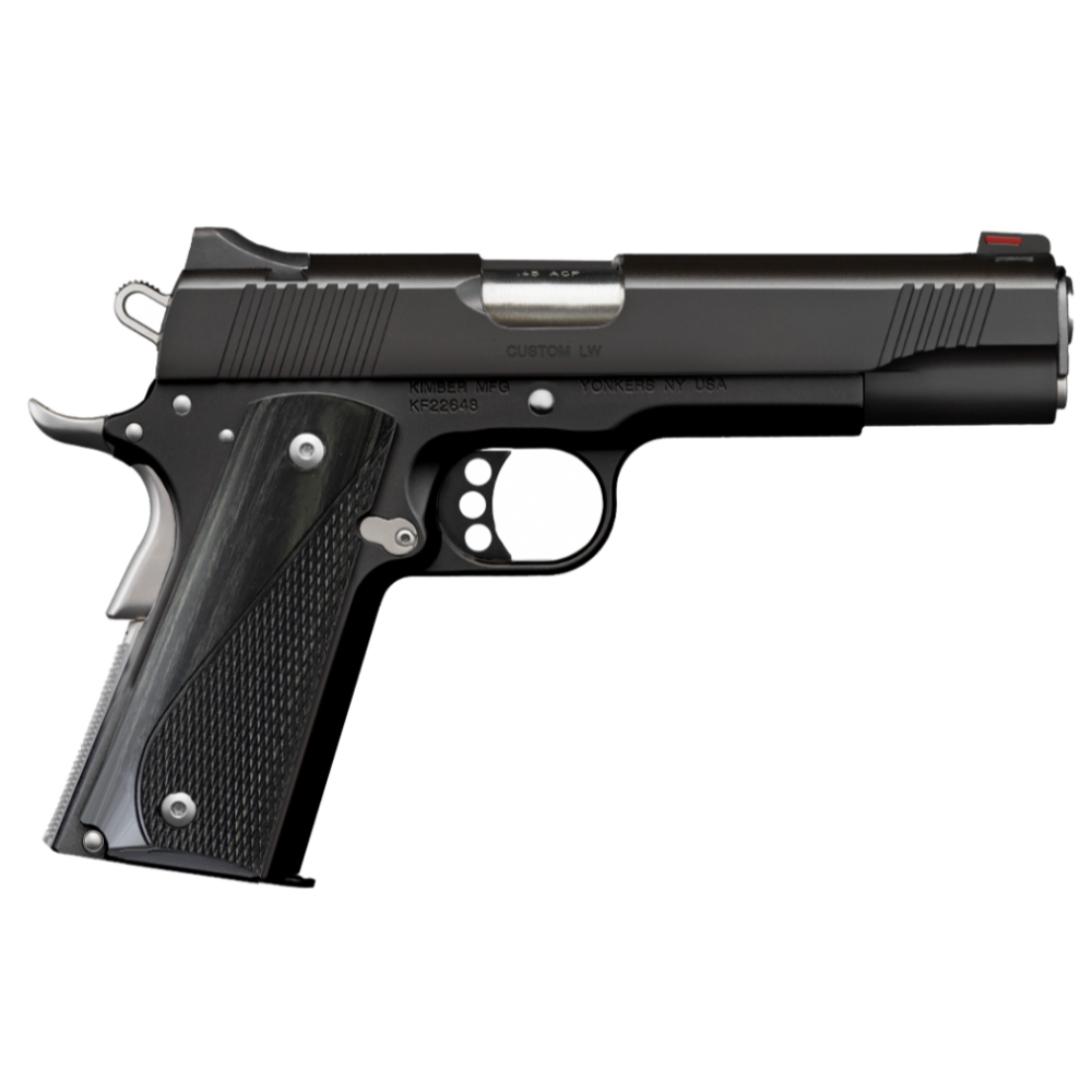 KIMBER 45ACP CUSTOM LW BLACK NIGHTSTAR