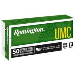 UMC HANDGUN 9MM LUGER - 115 GRAIN, FMJ, 1145 FPS, 50/BX