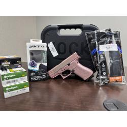 Rose Gold Glock 43X Bundle