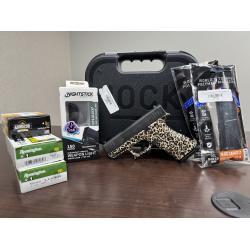 Leopard Print Glock 43X Bundle