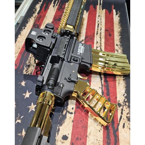 Custom Daniel Defense MK18 Gold