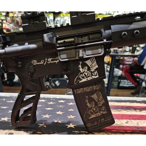 Custom Build AR-15 with Trump lower