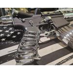 Upgraded AR-15 with Chrome Furniture