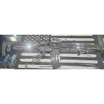Upgraded AR-15 with Chrome Furniture