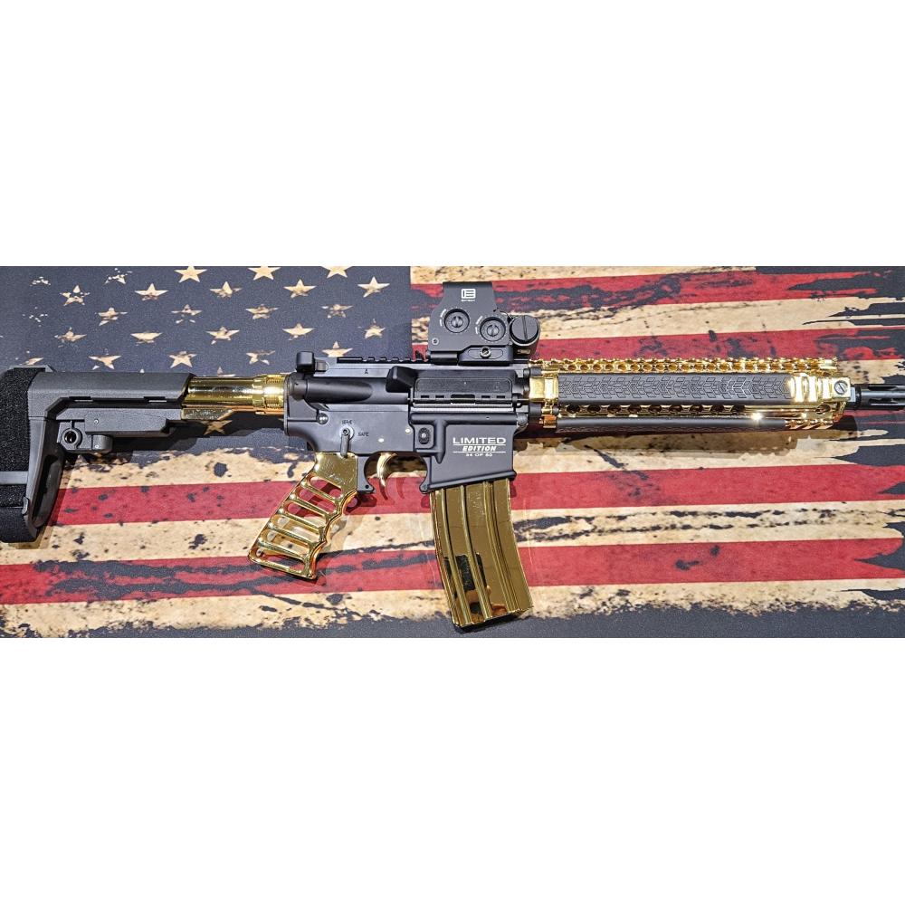 Custom Daniel Defense MK18 Gold
