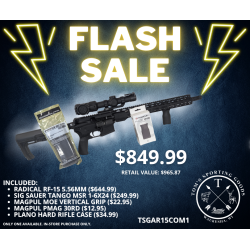 Radical RF-15 Tactical Package w/ Sig Sauer Optic & Magpul Accessories