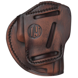 1791 Gunleather 3WH5VTGA 3-Way IWB/OWB Size 05 Vintage Leather Be