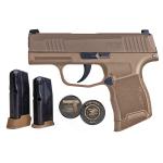 P365 9MM 10+1 COYOTE NRA NS365-9-COYXR3-NRA19 / 3 MAGS9mm P365 9MM 10+1 COYOTE NRA NS365-9-COYXR3-NRA19 / 3 MAGS9mm