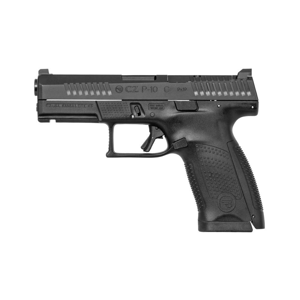 CZ, P-10C, 9MM, 4" Barrel, Polymer Frame And Grips, Trigger Safet CZ, P-10C, 9MM, 4" Barrel, Polymer Frame And Grips, Trigger Safet