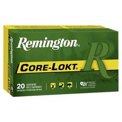 Remington Core-Lokt Rifle Ammunition .308 Win 180 gr SP 2620 fps 20/ct