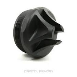 JK Armament Pro High Flow End Cap Black Titanium 1.55