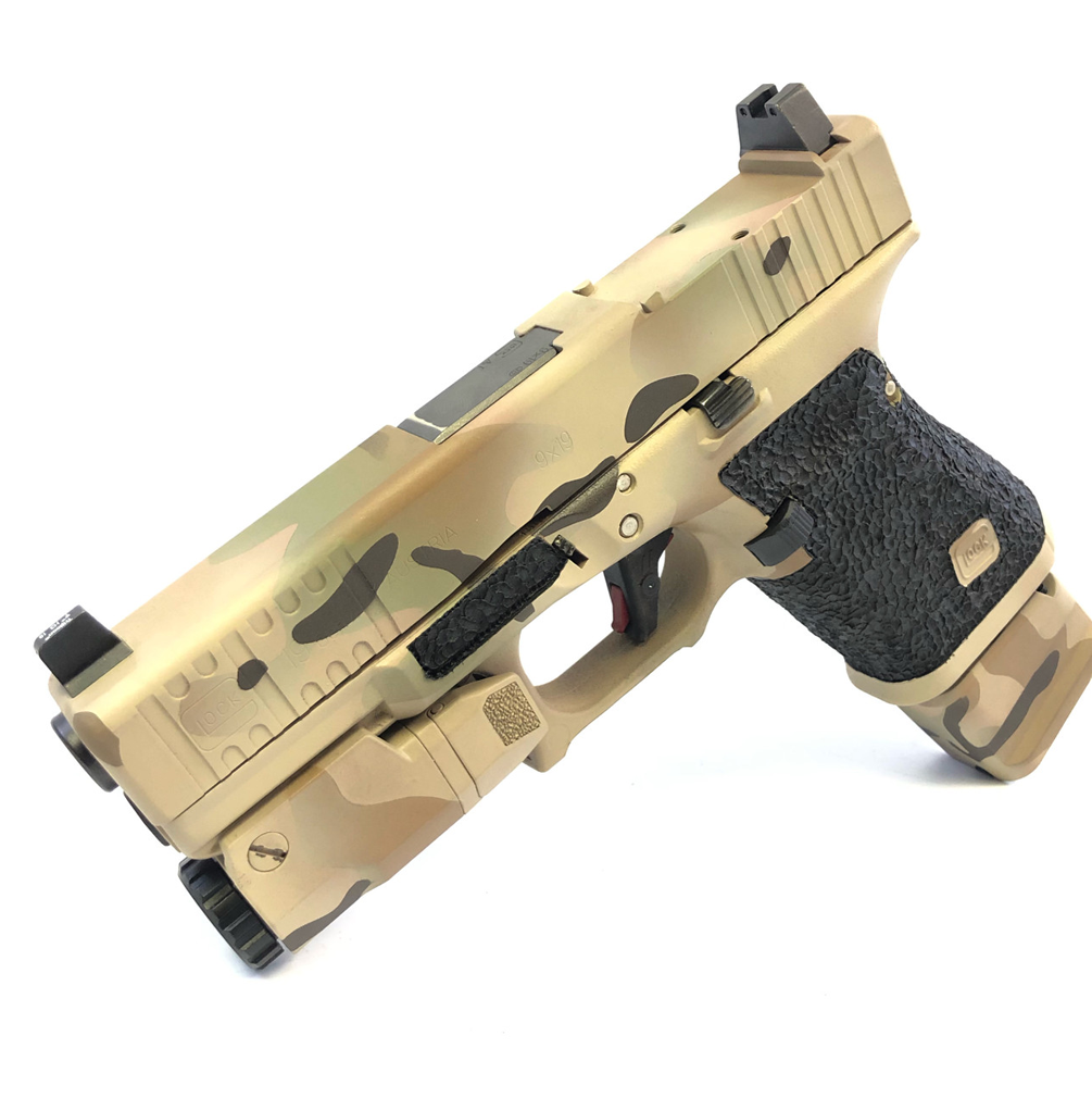 Cerakote handgun example in Wake Forest, NC