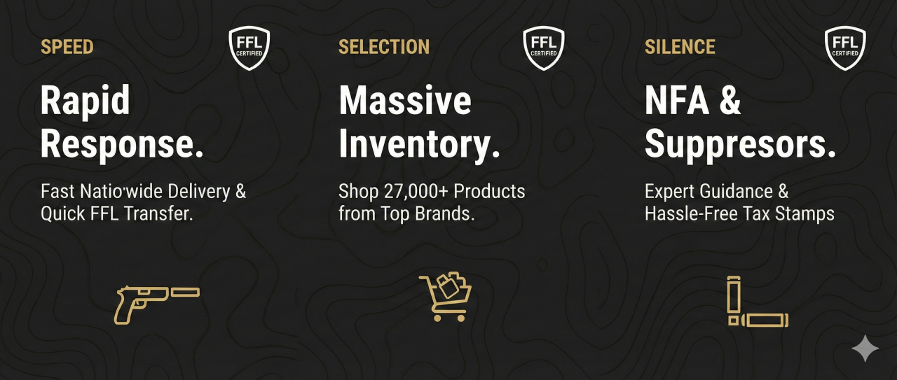 Nationwide Elite: Shop the Best-Selling Firearms & Tactical Gear