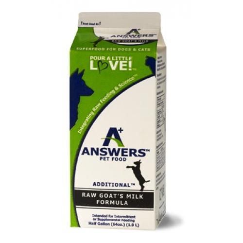 ANSWERS FROZEN GOATS MILK