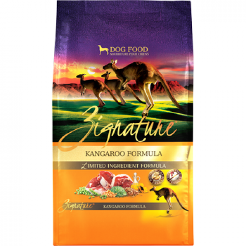 ZIGNATURE DOG KANGAROO  SMALL BITES 12.5LB