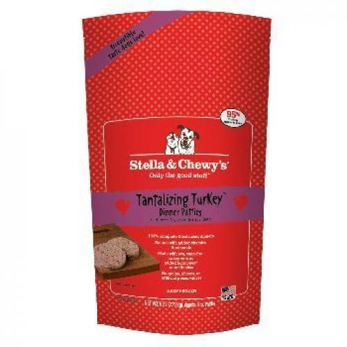 STELLA & CHEWY'S RAW DOG TURKEY PATTIES 6 LB