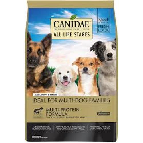 CANIDAE DOG MUTLI PROTEIN FORMULA 15LB