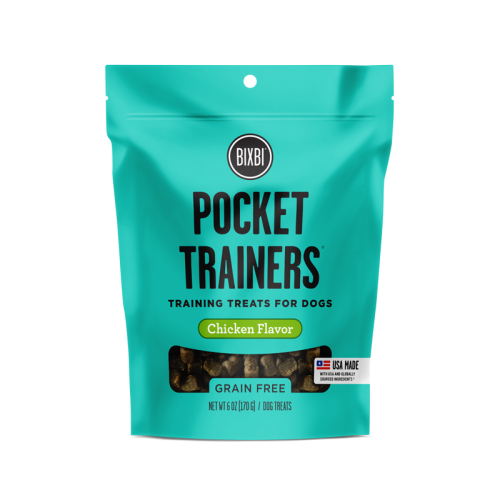 BIXBI TRAINER TREATS CHICKEN 6oz BAG