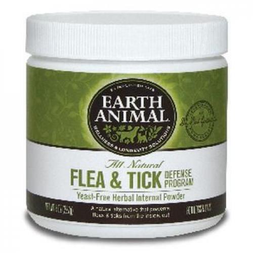 EARTH ANIMAL FLEA & TICK HERBAL INTERNAL POWDER 8 OZ YEAST FREE