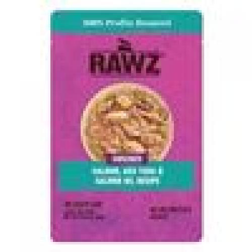 RAWZ CAT POUCH SALMON, AKU TUNA, TUNA OIL 2.46 OZ