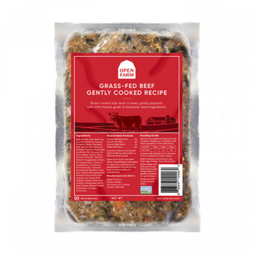 Open Farm Frozen Gently Cooked Beef 16 oz