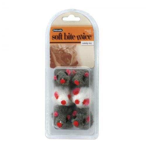 FAT CAT FURRY MICE 6PK