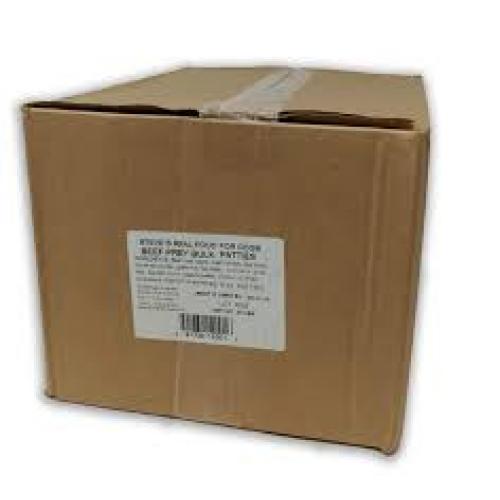 Steves Frozen Dog Pork Patties Bulk Diet 20#