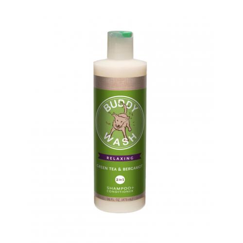 BUDDY WASH SHAMPOO GREEN TEA 16 OZ