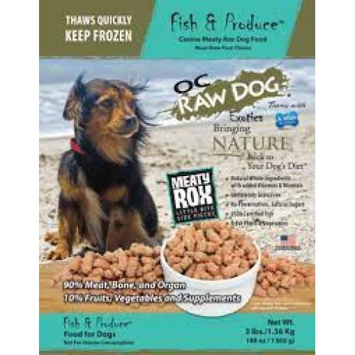 OC RAW DOG MEATY ROX FISH 7 LB